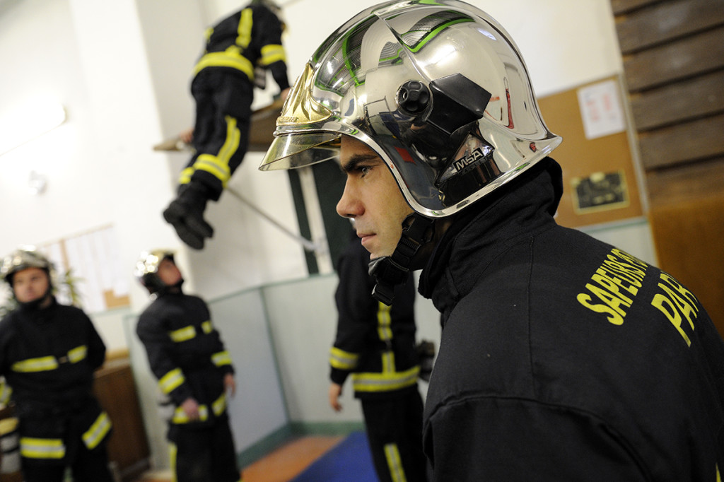 POMPIERS DE PARIS - Photographe Frédéric Bourcier