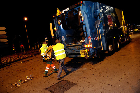 fred bourcier photographe reportage renault trucks service voierie nettoyage braderie de lille 08