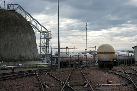 reportage photo fred bourcier primagaz wagon citerne transport gaz france